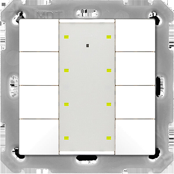 MDT technologies Taster Plus TS 55 8-fach Reinweiß glänzend BE-TA55T8.G2